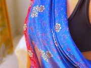 My Big Ass & Big Boobs MILF Arab Want to Be My Indian Maid, She wearing Desi Saree 6/16