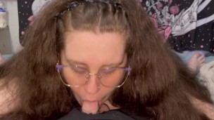 Cum Hungry PAWG Sucks On Cock And Balls Making You Cum In My Throat 🤤