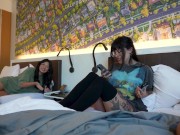 GF CHEATS on me with my step sis on vacation...fuck it I'll join - Effy Cutie x Cami Strella 1/16