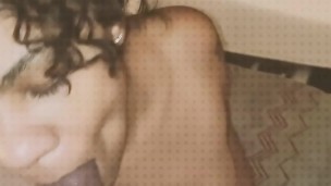 SLOW MOTION BLOW JOB CUM ON TITS ICING HER NIPPLES REAL CUM LOTS OF IT