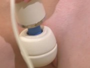 Brunette plays with herself in the shower 9/16