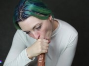 Dirty talks you with your cock in her mouth 7/16