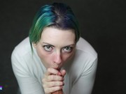 Dirty talks you with your cock in her mouth 9/16