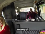 Female Fake Taxi - Welsh male STRIPPER gets a BLONDE taxi driver naked and fucks in wild positions 2/16