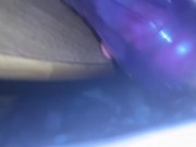 Filled my pocket pussy it leaks all over my cock