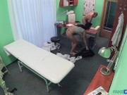 Fake Hospital - Pornstar from UK fucking the medical staff 16/16
