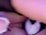 room tour of Karina's webcam room in a maid costume 11/16