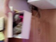 room tour of Karina's webcam room in a maid costume 5/16