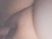 A relaxing night turned into getting fucked on the chair