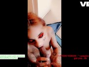 CUSTOM VIDEO cosplay vampire filter snap blow job fully naked
