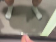 Playing with my Thick, Hard Uncut Cock in Target Changing Room! Onlyfans Uncutmnguy21 11/16