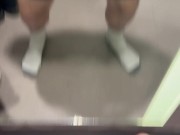Playing with my Thick, Hard Uncut Cock in Target Changing Room! Onlyfans Uncutmnguy21 9/16
