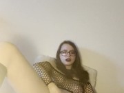 ♥ STRIPPING and CUMMING in my DEMON COSPLAY for you ♥ (full cum on my Fansly) 16/16