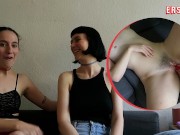 Ersties - Berliner Modedesignerinnen Katie A und Delfine lecken und fingern sich gegenseitig