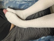 my Socks get his CUM load 11/16