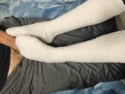my Socks get his CUM load 13/16