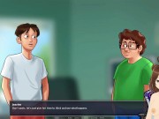 Summertime saga FHD #44 - Nurse sucks my cock in hospital - Jazziuu - Gameplay 2/16