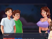 Summertime saga FHD #44 - Nurse sucks my cock in hospital - Jazziuu - Gameplay 4/16