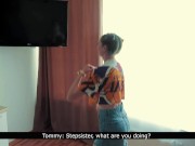 EIntense Step Sister Workout Subtitles - Elena Ross (Trailer) 2/16