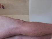 Shower pissing 12/16