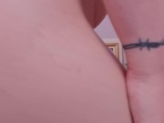 Watch as this blonde vixen turns up the heat with her seductive allure and playful teasing 7/16