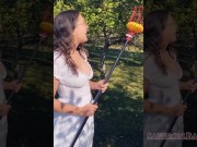 Blowjob in the Orchard 12/16