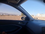 sexo en el auto en plena carretera con ingeniera italiana 1/16