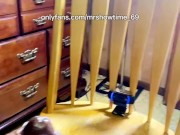 Big Black Dick with veins shooting cum 13/16