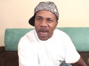 When two dicks cum in her mouth, this blonde milf is satisfied 1/16