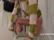 Girl took off her panties in the fitting room 15/16