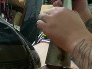 Vacuum cleaner masturbation and cum inside 14/16