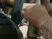 Vacuum cleaner masturbation and cum inside 15/16