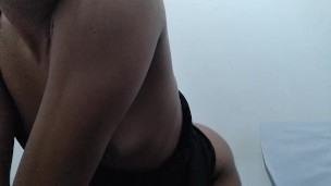 Hot cute girl squinting 😝 fingering and playing with her pussy