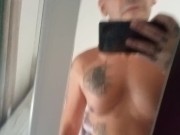 Spider cum before dinner at lake view 1/16