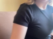 Beautiful brunette shows her whole body in a swimsuit 😍 9/16