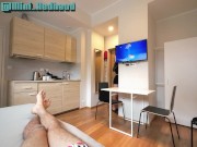 The redhead just came home from the store and immediately sucked her off 1/16