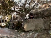 He pleases her while she is showering, so she sucks his BBC 6/16