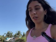 Crazy CUMWALK in Amazing Place Full of People Almost Caught 10/16