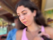 Crazy CUMWALK in Amazing Place Full of People Almost Caught 13/16