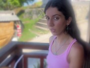 Crazy CUMWALK in Amazing Place Full of People Almost Caught 16/16