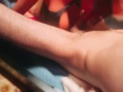 Stepdaughter gets her daily dose of cum by sucking dry his Stepdad 15/16