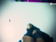 Giantess Girl House Party Feet Crush with Barefoot & Shoes 4/16