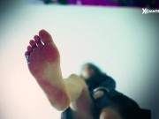 Giantess Girl House Party Feet Crush with Barefoot & Shoes 7/16