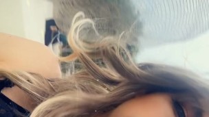 Femboy blowjob latex cosplay in chastity