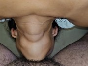 Deepthroat bulge until cumming straight in the throat 09/16/24 14/16