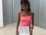 while my parents are not at home, my stepsister is serving my big cock TUflacasex 5/16