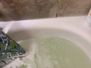 Getting my feet all clean in the shower 🚿 7/16