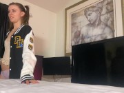 Teen Stepdaughter Rimming Stepdad - Taboo Creampie - Jamie Stone 1/16