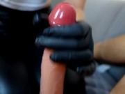 Hot Girl surprises Neighbour with tiny pink Chastity and Phantom dick for ruined orgasm 10/16