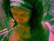 Drinking daddy’s juices in public OF@dirtymoufpiece 13/16